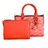Bolsa Mulher Michael Kors Charlote Vermelho 27 X 16 X 10 cm
