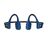 Auriculares Bluetooth para Prática Desportiva Shokz Openrun Azul