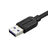 Cabo USB para Micro USB Startech USB3AU1MLS Preto 1 M