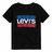 T-shirt Levi's Logo Jr Preto 10 Anos