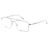 Armação de óculos Homem Porsche Design P8381-C-57 ø 57 mm Prateado