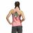 T-shirt para Mulher sem Mangas Adidas 3 Stripes Tank Cor de Rosa S
