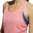 T-shirt para Mulher sem Mangas Adidas 3 Stripes Tank Cor de Rosa XS