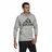 Polar com Capuz Homem Adidas Essentials Fleece Big Logo Cinzento S