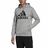 Polar com Capuz Homem Adidas Essentials Fleece Big Logo Cinzento XL