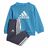 Conjunto de Desporto para Bebé Adidas Badge Of Sport French Terry Azul 3-6 Meses