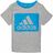 Conjunto Desportivo para Crianças Adidas Essentials Azul Cinzento 9-12 Meses