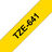 Cinta Laminada para Máquinas Rotuladoras Brother TZE-641 Amarelo Preto Preto/amarelo 18mm