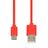 Cabo USB a para USB C Ibox Ikumtcr Vermelho 1 M
