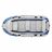 Barco Insuflável Intex Excursion 5 Azul Branco 366 X 43 X 168 cm