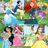 Set de 4 Puzzles Princesses Disney Magical 16 X 16 cm