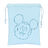 Lancheira Mickey Mouse Clubhouse 20 X 25 cm Saco Azul Claro