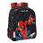 Mochila Infantil Spiderman Hero Preto (27 X 33 X 10 cm)