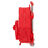 Mochila Escolar com Rodas Hello Kitty Spring Vermelho (26 X 34 X 11 cm)
