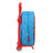 Mochila Escolar com Rodas Superthings Rescue Force Azul 22 X 27 X 10 cm