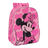 Mochila Infantil Minnie Mouse Loving Cor de Rosa 26 X 34 X 11 cm