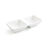 Bandeja de Aperitivos Quid Select Cerâmica Branco (15 X 7 cm) (pack 12x)