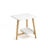 Mesa de Cabeceira Vinthera Moa Branco Plástico 43 X 38 X 48 cm