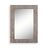 Espelho de Parede Versa Madeira de Paulónia Espelho 2 X 76 X 54 cm