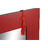 Espelho de Parede Dkd Home Decor Espelho Abeto Vermelho Preto Mdf (70 X 2 X 90 cm)