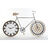 Relógio de Parede Dkd Home Decor Preto Bicicleta Metal Madeira Mdf (108 X 6.4 X 63.5 cm)