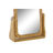 Espelho de Aumento Dkd Home Decor Natural Bambu (21,7 X 5,5 X 21,5 cm)