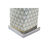 Lâmpada de Mesa Dkd Home Decor Mosaico Porcelana Dourado Poliéster Menta 220 V 60 W (35 X 35 X 57 cm)