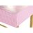 Consola Dkd Home Decor Cor de Rosa Dourado Metal Madeira de Mangueira Moderno (90 X 45 X 74 cm)