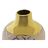 Vaso Dkd Home Decor Porcelana Cor de Rosa Dourado Oriental (13 X 13 X 26 cm)