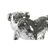 Figura Decorativa Dkd Home Decor Inglês Prateado Bulldog Resina Moderno (45,5 X 21,5 X 25 cm)