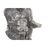Figura Decorativa Dkd Home Decor Prateado Resina Gorila (38 X 55 X 52 cm)