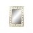 Espelho de Parede Dkd Home Decor Espelho Dourado Metal (66 X 2 X 91,5 cm)