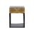 Mesa de Cabeceira Dkd Home Decor Dourado Metal Madeira (35 X 40 X 55 cm)