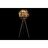 Luminária de Chão Dkd Home Decor Dourado Metal 50 W (49 X 49 X 134 cm)