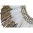 Decoração de Parede Dkd Home Decor Castanho Branco Pluma Fibra (70 X 3 X 50 cm)