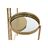 Prateleiras Dkd Home Decor Espelho Dourado Metal (49,5 X 49,5 X 80 cm)