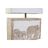 Lâmpada de Mesa Dkd Home Decor Castanho Branco 220 V 50 W índio (33 X 12 X 41 cm)