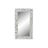 Espelho de Parede Dkd Home Decor Cristal Mdf Branco Vime Cottage (87 X 147 X 4 cm) (87 X 4 X 147 cm)