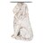 Mesa de Apoio Dkd Home Decor Leão Cinzento Magnésio (52 X 44 X 72 cm)