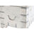 Baú Dkd Home Decor Branco Marrom Claro Madeira de Mangueira (78,7 X 43 X 45,7 cm)