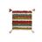 Capa de Travesseiro Dkd Home Decor Riscas Multicolor (50 X 1 X 50 cm)