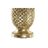 Lâmpada de Mesa Dkd Home Decor Abacaxi Preto Dourado Poliéster Resina 50 W (24 X 24 X 47 cm)