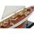 Barco Dkd Home Decor 42 X 9 X 60 cm Castanho Laranja Mediterrâneo
