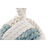 Figura Decorativa Dkd Home Decor Azul Castanho Corda Cimento Branco Nó Mediterrâneo (14 X 14 X 28 cm) (3 Unidades)