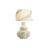 Lâmpada de Mesa Dkd Home Decor Branco Castanho 50 W 220 V 42 X 42 X 70 cm