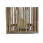 Castiçais Dkd Home Decor Castanho Prateado Natural Cristal Madeira de Mangueira 31 X 31 X 35 cm