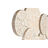 Decoração de Parede Home Esprit Branco Natural Acabamento Envelhecido 97,5 X 3 X 52,5 cm