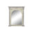Espelho de Parede Home Esprit Branco Madeira de Mangueira 115 X 10 X 142 cm