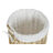 Cesto de Roupa Suja Home Esprit Branco Natural 3 Peças 46 X 46 X 69 cm