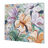Pintura Home Esprit Bloemen Shabby Chic 100 X 3,7 X 80 cm (2 Unidades)